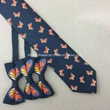 Hand Made 100% Silk Printed Neck Ties and Bows Ties