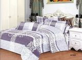 China Wholesale Microfiber Printed Bedspread Bedding Sets Stock