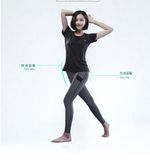 OEM Fashion Gym Suits Women Yoga Blouse and Leggings