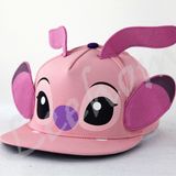 Snapback Flat Brim Fiftted Pink Kids Cap