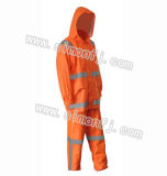 Poly/PU Safety Reflective Working Suit (SM2303)