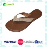 Women's Slippers with PU Straps and PU+TPR Sole