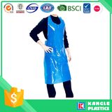 PE Blue Disposable Apron for Adults