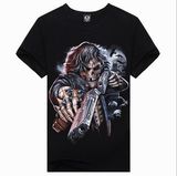 Low Price 3D Print Fashion Personalized Men Short Sleeve T-Shirt