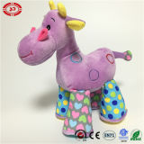 Giraffe Plush Stuffed Game Toy Purple Nice Gift for Kids