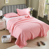 Cotton Washed Quilted Coverlet, Bed Spread Full Size Bed Quilt