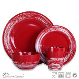 16PCS Ceramic Dinner Set Special Glazed Design