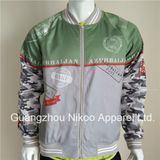 Quality Fashion Sublimated Satin Varsity Jackets in OEM Service