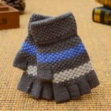 Colorful Winter Custom Acrylic Magic Gloves Fashion Knitting Glove Fingerless