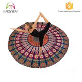 Premium Round Shape Yoga Mat for Superior Grip Meditation Cushions