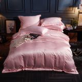 Cheap Home Textile Microfiber Satin Silk Bedding