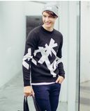 Factory Fashion Patterned Pullover Sweater