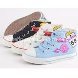 Fashion Style High Cut Children's Canvas Shoes (SNK-021566)