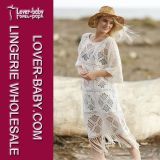 Sexy Bohemian Crochet Hollow-out Beachwear Dress L38305
