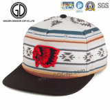 2016 Summer Design Fashion Printed Snapback Cap with Embroidery Badge