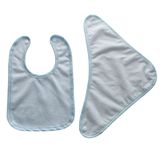 High Quality 100% Cotton Baby White Bib Bandana Bib