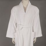 Heavy Weight 100% Cotton Terry Velour Shawl Collar Bathrobe