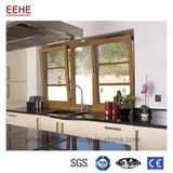 Double Frame Aluminum Casement Window Mesh Mosquito Net Insect Screen Window