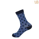 Custom Design High Quality Men Comb Cotton Happy Sock Style Copy