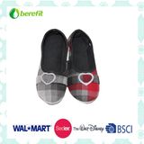 Lady's Canvas Shoes with Canvas Upper and TPR Sole