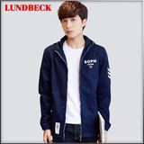 Fashion Single Jacket for Men 2018 Winter