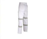 Wholesale High Quality Best Price White Work Trousers with Reflective Tape