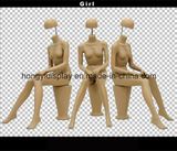 Full-Body Female Mannequins for The Window Display