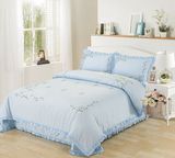 Korean Garden Embroidery bedding Set