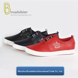 PU Slip-on Casual Men's Footwear with Rubber Outsole