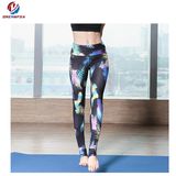 Thai Quality Sublimated Custom Ladies Fitness Wear Leggings Yoga Wear