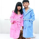 Hooded Cotton Terry Baby Bathrobe / Pajama / Nightwear / Sleepwear