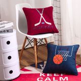 Embroidery Decorative Cushion/Pillow with Fashion Pattern and Customized