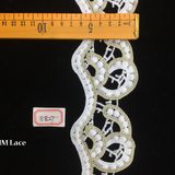 7.5cm Gold Cloud Trim Lace for Festival/Wedding/Party/Birthday/Bridal Shower Decoration Hme827