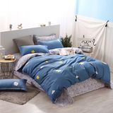 Hot Sale Custom Polyester Pigment Printed Bedding Duvet Cover Set