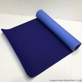 Non Slip Yoga Mat Thick 6mm Middle Stripes for Alignment