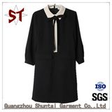 Spring Sweet Girl Doll Collar Long Sleeve Dress