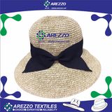 Women's Bucket Paper Straw Hat (AZ008A)