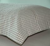 100% Cotton Pillow Sham Seersucker-Taupe