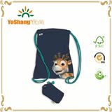 Eco-Friendly Heat Transfer Printing Sports Traval Backpack Drawstring Tote Shopping Nylon Bag