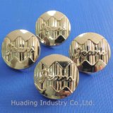 Hanging Gold Color Metal Shank Button for Jeans (SK00531)