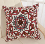 Embroidery Decorative Cushion Fashion Cotton Pilow (YPL-489)