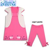 Zaxwear Beautiful Girls Dress Sets with Matching Pants