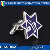 Hexagonal Star Shaped Cufflinks for Mens Shirt Buttons