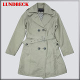 New Arrived Long Wind Jacket for Women Outerwear