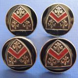 Metal Shield Button for Jeans (HSB00098)