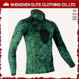 Mens Green High Qualty Sublimation Long Sleeves Rash Guards (ELTRGI-5)