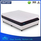 OEM Compressed Visco Gel Memory Foam Mattress 30cm with Double Jacquard Fabric Cover and Wave Foam