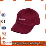 100%Cotton Long Bill 6 Panel Cotton Promotional Custom Baseball Cap