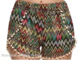 Customize Women Print Beach Shorts