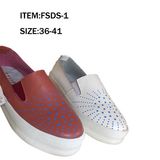 Good Quality Slip-on Women Leather Shoes